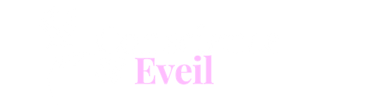 Logo eveil conscience blanc et rose